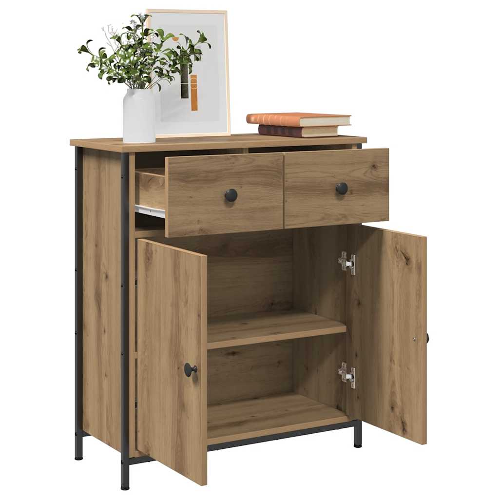 Sideboard Artisan Oak 70x30x80 cm Engineered Wood