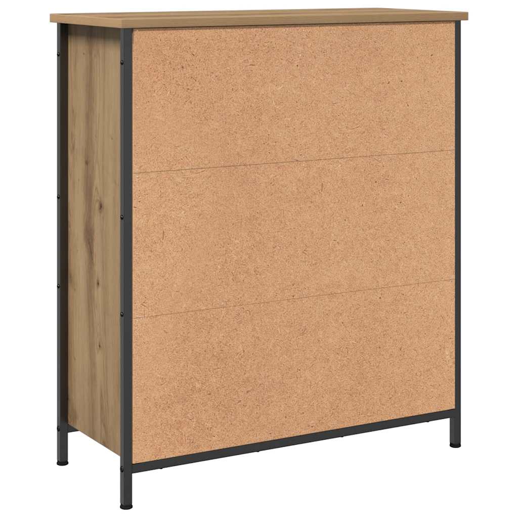 Sideboard Artisan Oak 70x30x80 cm Engineered Wood