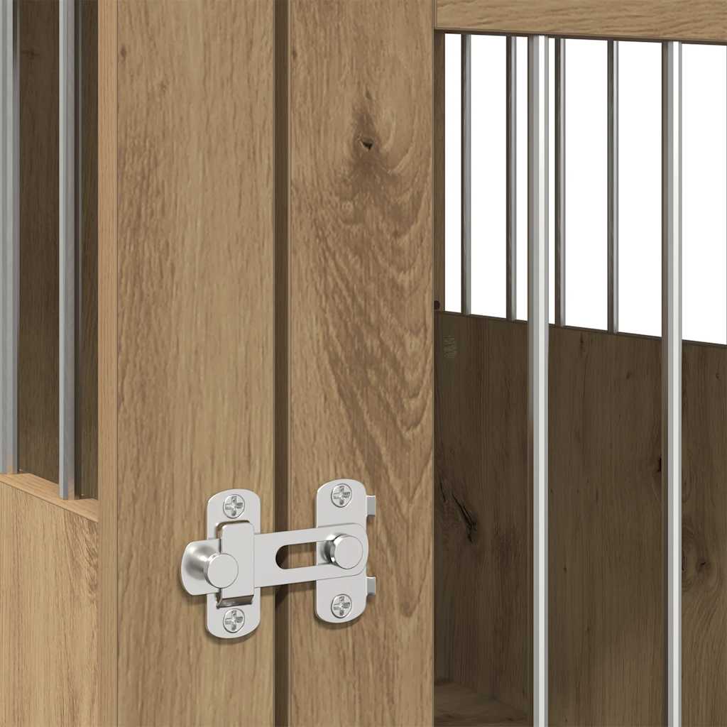 Dog Crate Furniture Artisan Oak 55x80x68 cm Engineered Wood