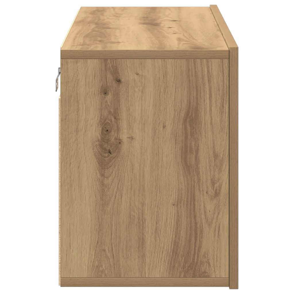 TV Cabinet Wall-mounted Artisian Oak 80x30x41 cm