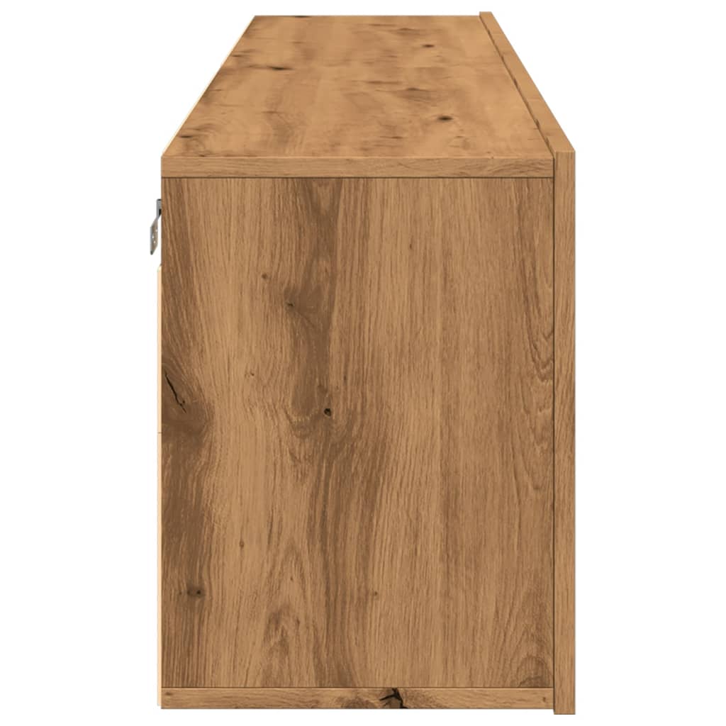 vidaXL TV Cabinets Wall-mounted 2 pcs Artisian Oak 80x30x41 cm