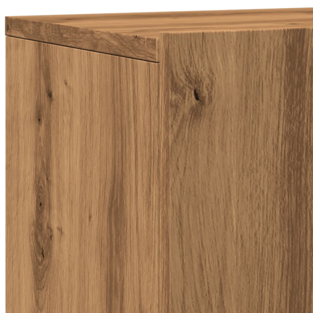 vidaXL TV Cabinets Wall-mounted 2 pcs Artisian Oak 80x30x41 cm