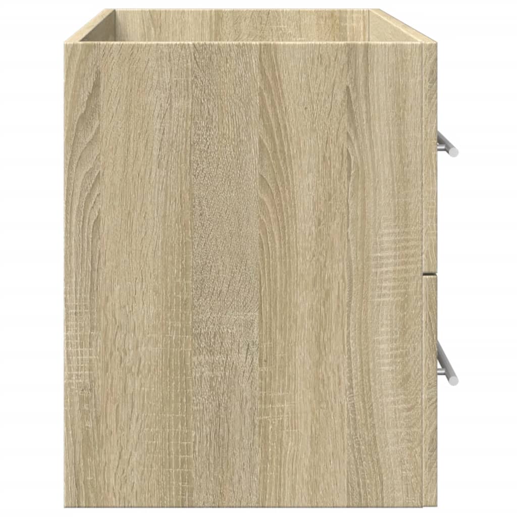 Sink Cabinet Old Wood 80x38,5x48 cm Engineered Wood
