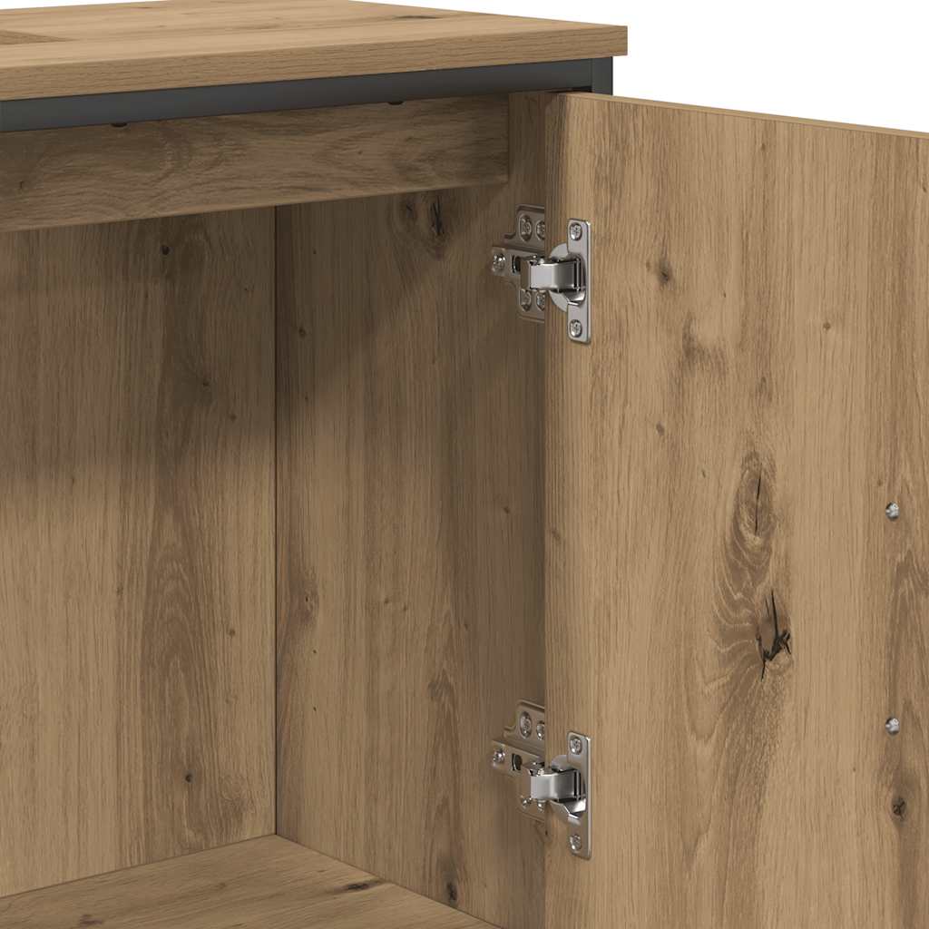 Sink Cabinet Artisan Oak 60x30x60 cm Engineered Wood