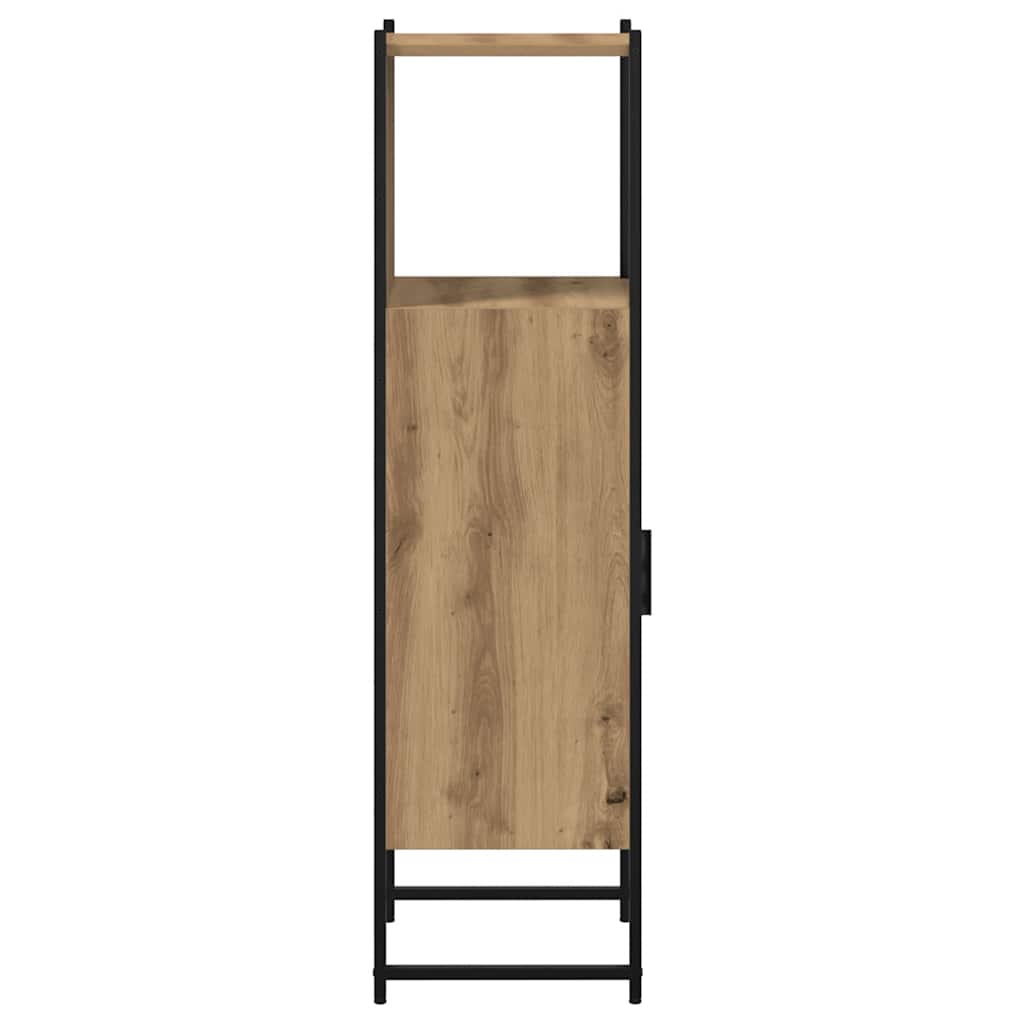 Bathroom Cabinet Artisan Oak 33x33x120,5 cm Engineered Wood