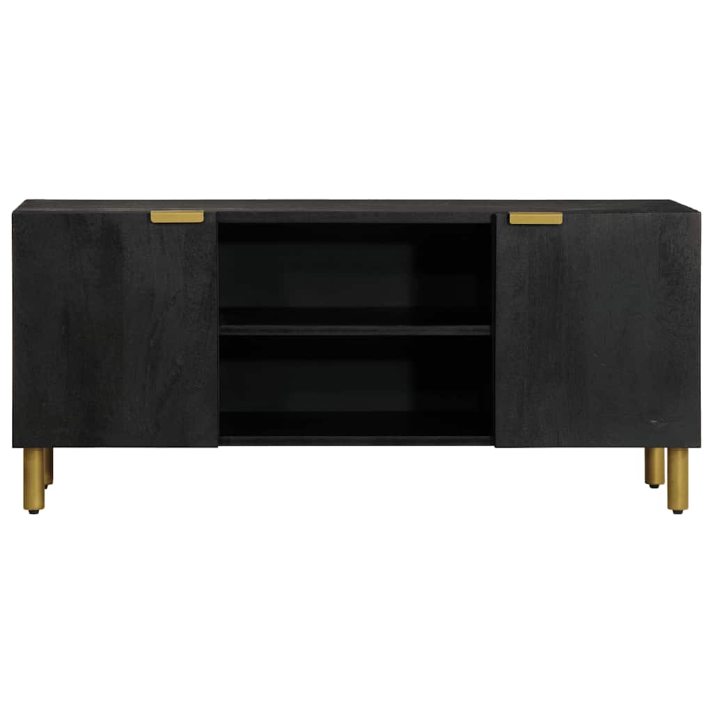 TV Cabinet Black 105x33x46 cm Engineered Wood