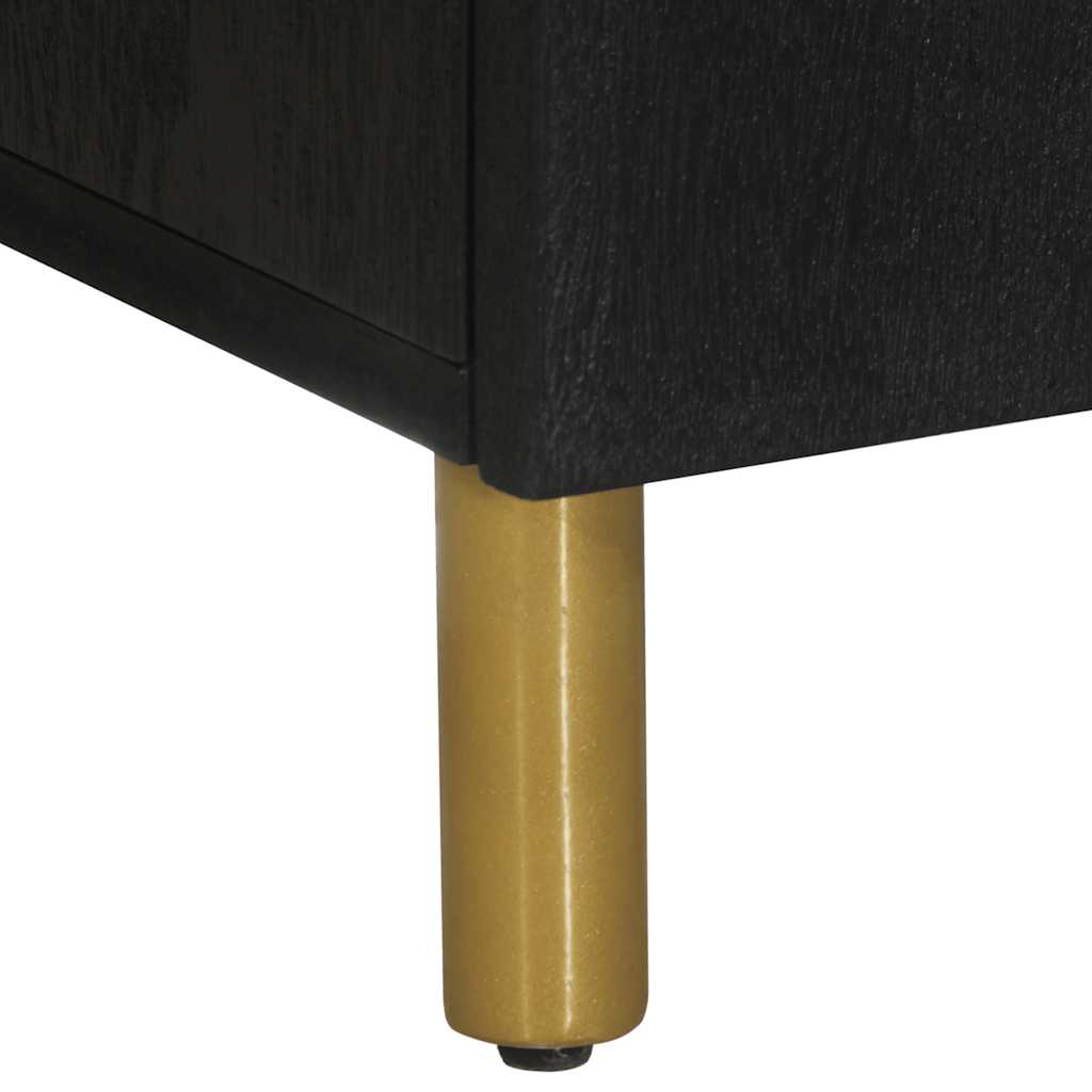 Sideboard Black 60x33x75 cm Engineered Wood