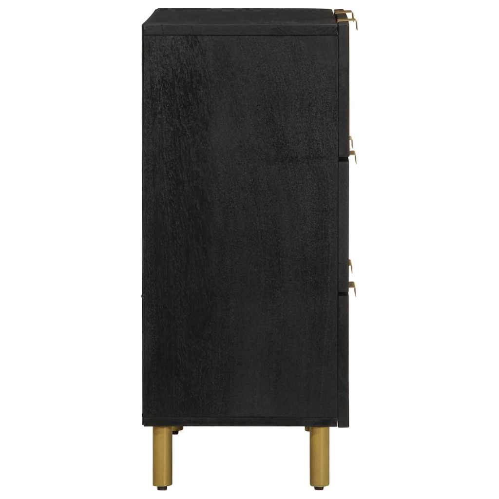 Sideboard Black 60x33x75 cm Engineered Wood