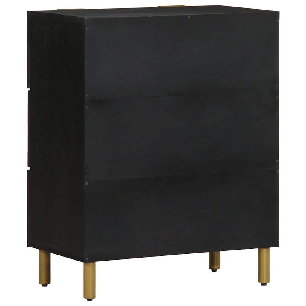 Sideboard Black 60x33x75 cm Engineered Wood