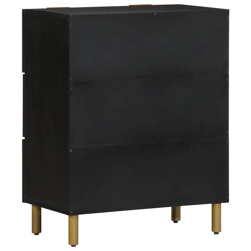 Sideboard Black 60x33x75 cm Engineered Wood