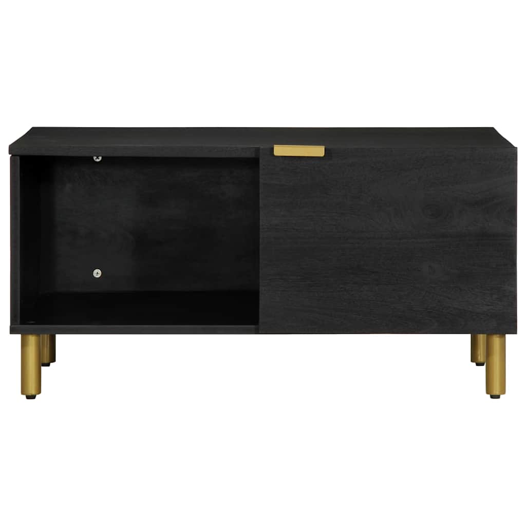 Coffee Table Black 80x50x40 cm Engineered Wood
