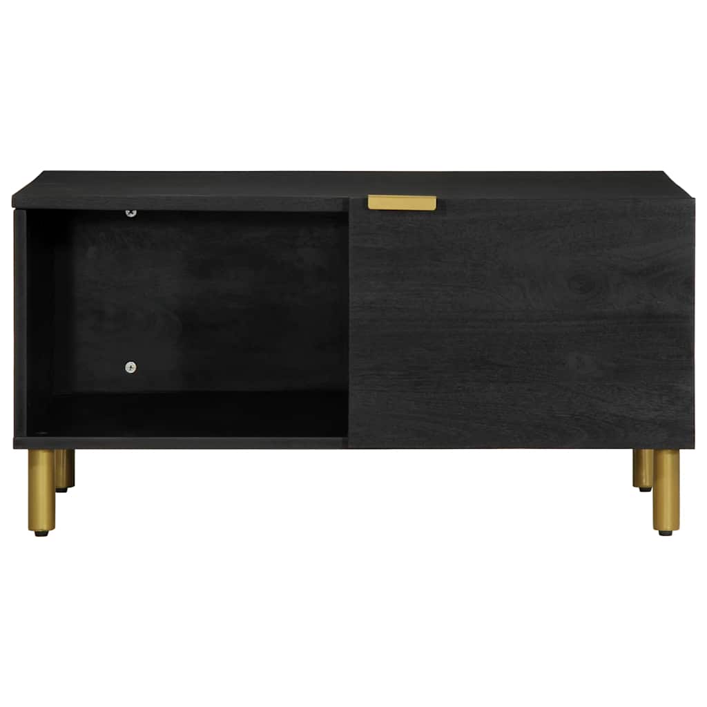 Coffee Table Black 80x50x40 cm Engineered Wood