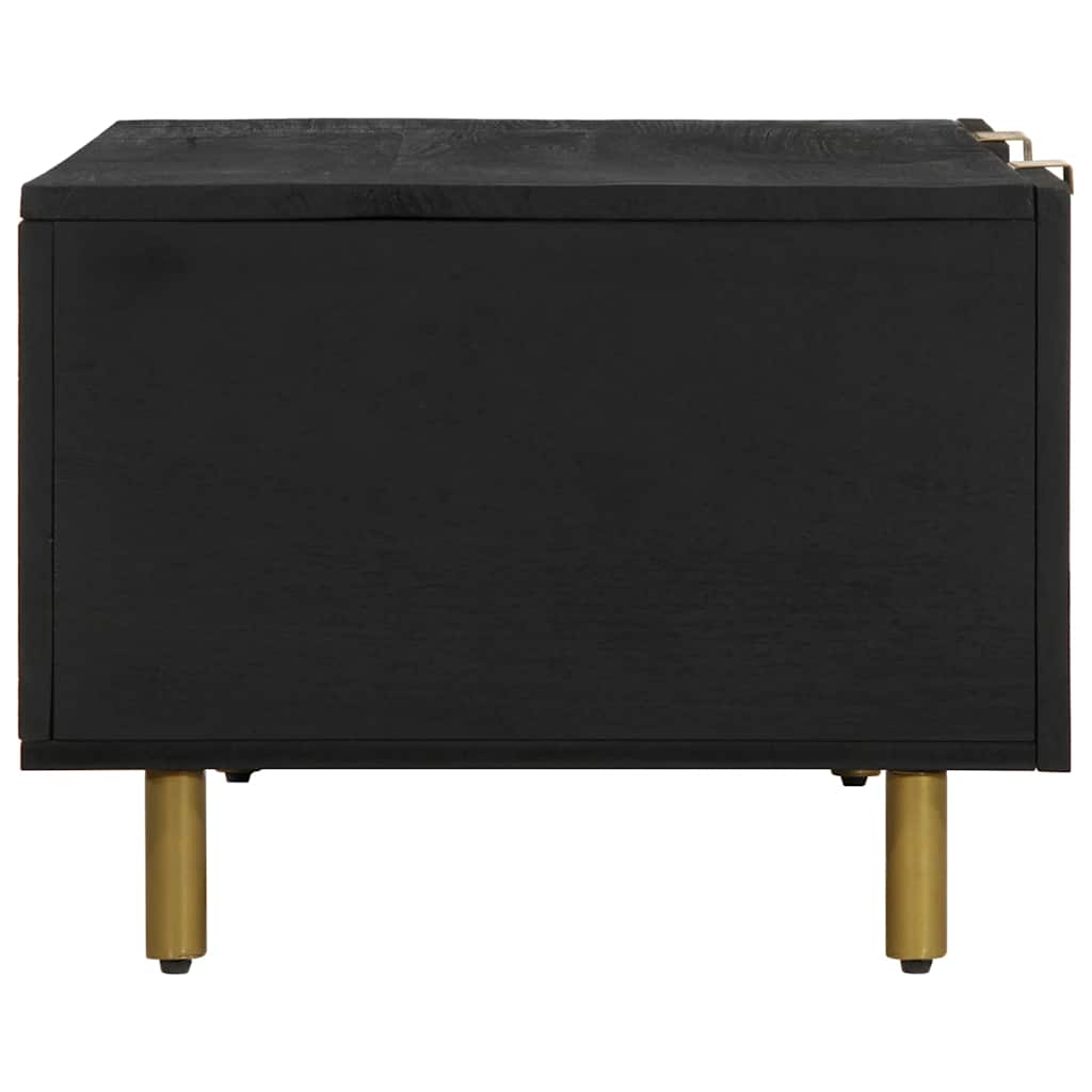 Coffee Table Black 100x54x40 cm Engineered Wood