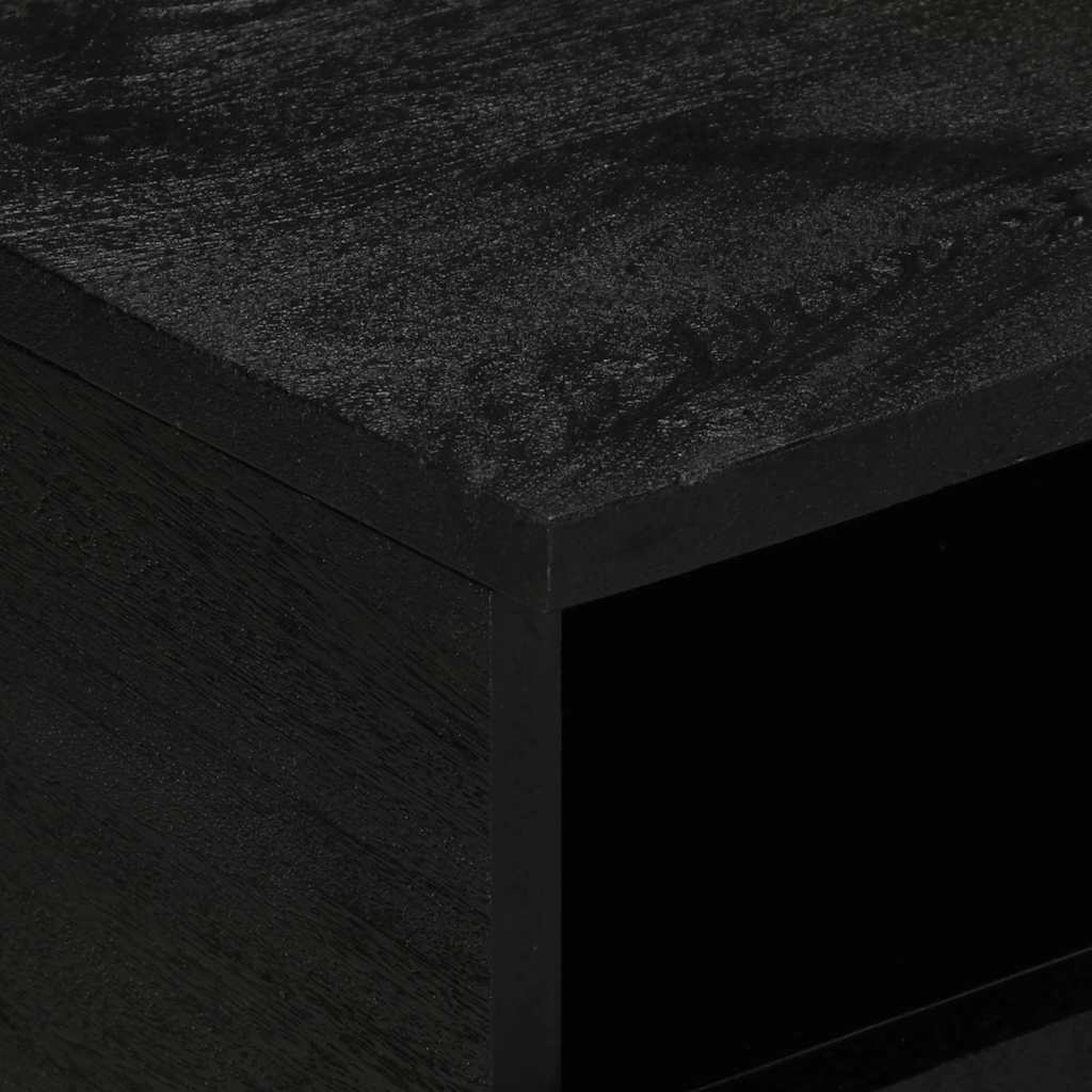 Coffee Table Black 80x54x40 cm Engineered Wood