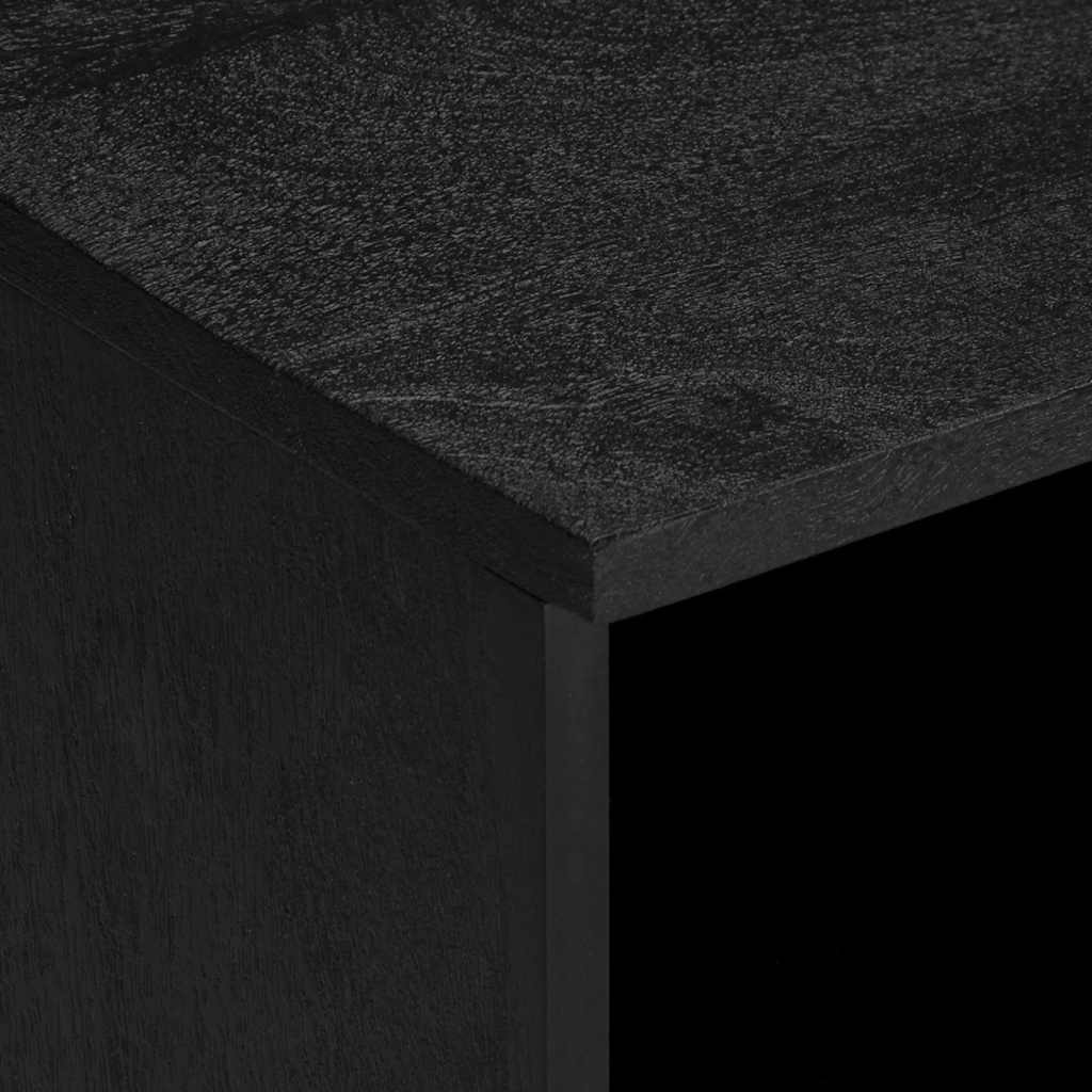 TV Cabinet Black 100x33x46 cm Engineered Wood
