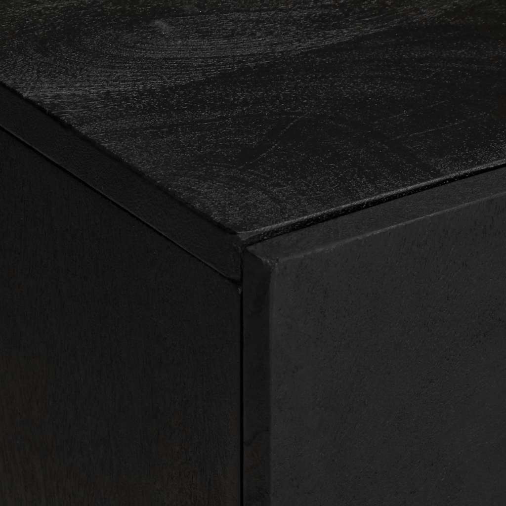 Bathroom Sink Cabinet Black 62x33x58 cm Engineered Wood