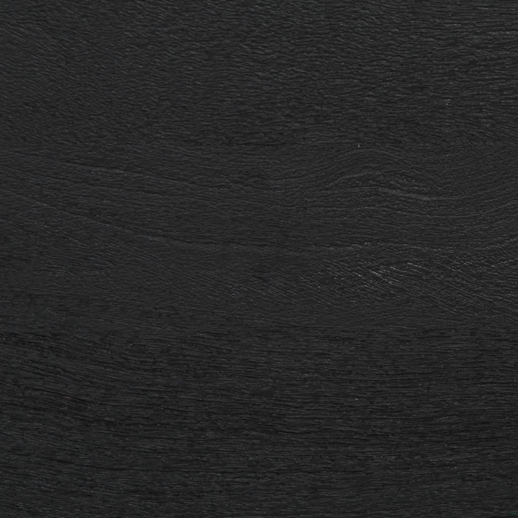 Bathroom Cabinet Black 38x33x160 cm Solid Wood Mango