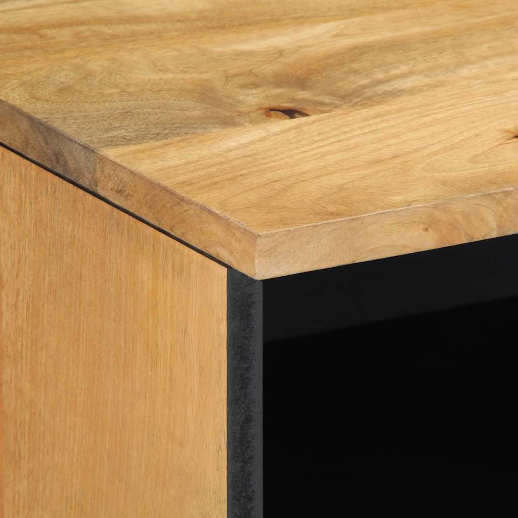 TV Cabinet Brown 70x33x46 cm Solid Wood Mango