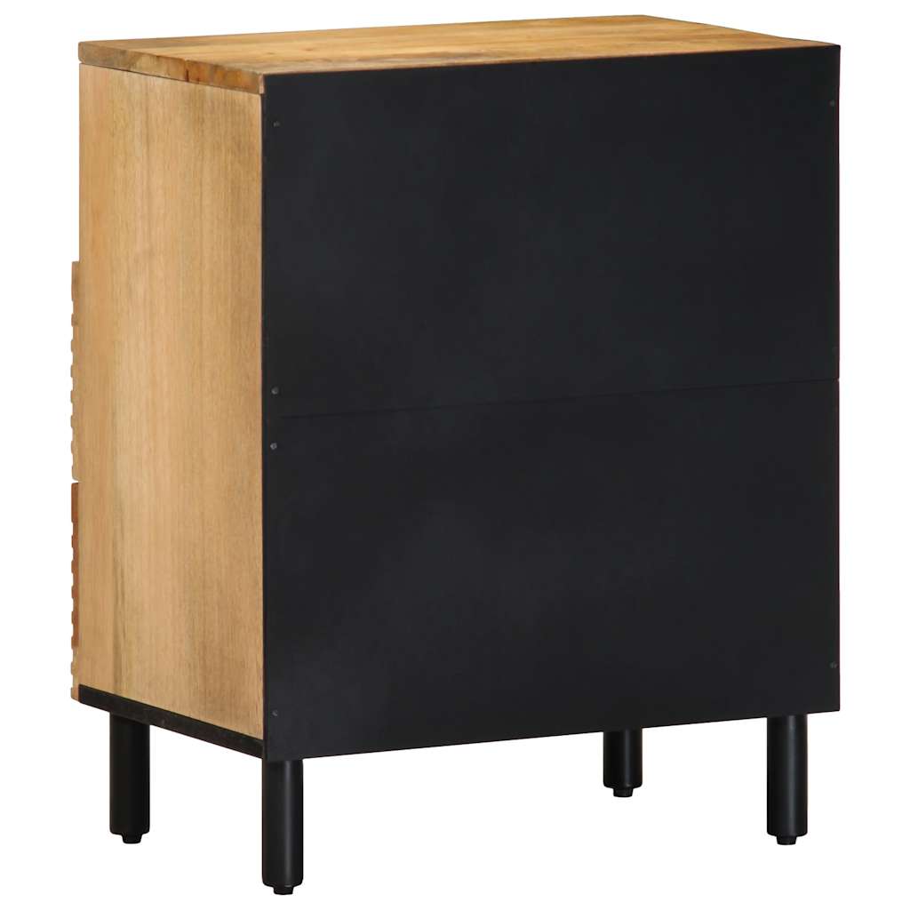 Bedside Cabinet Brown 50x33x60 cm Solid Wood Mango