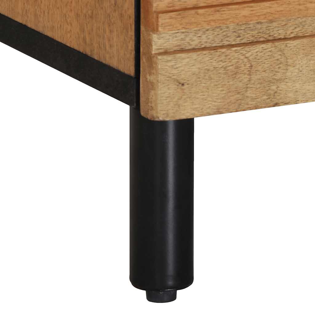 Bedside Cabinet Brown 50x33x60 cm Solid Wood Mango