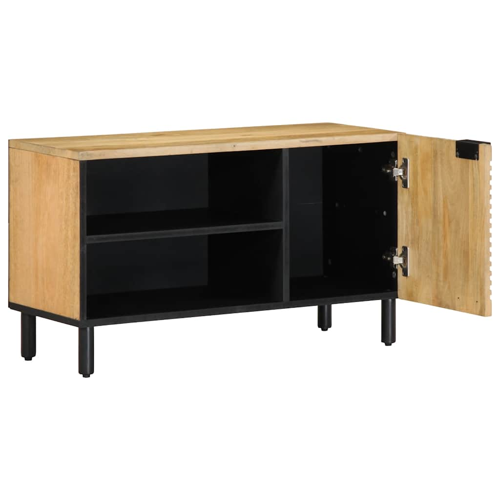 vidaXL TV Cabinet Brown 80x31.5x46 cm Solid Wood Mango