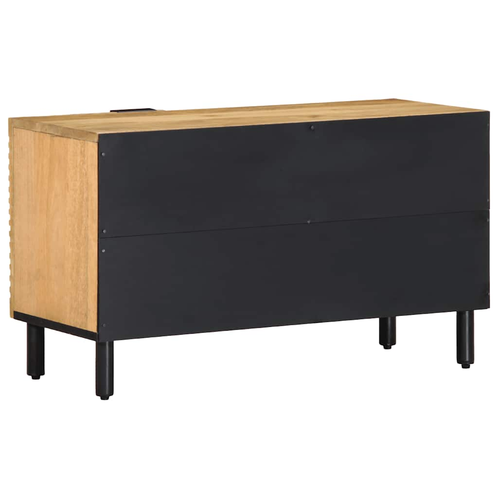 vidaXL TV Cabinet Brown 80x31.5x46 cm Solid Wood Mango