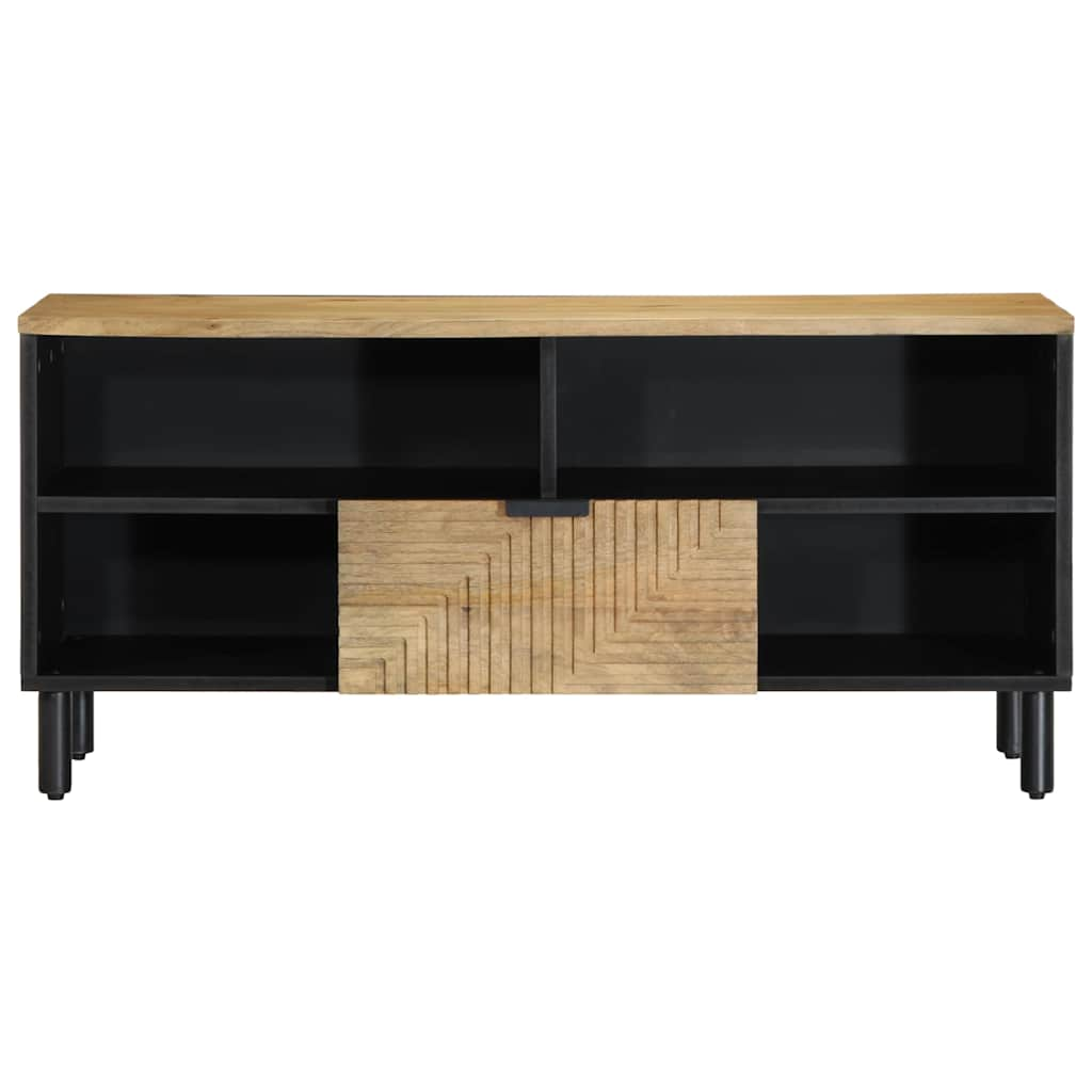 vidaXL TV Cabinet Brown 100x33x46 cm Solid Wood Mango