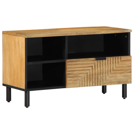 vidaXL TV Cabinet Brown 80x33x46 cm Solid Wood Mango