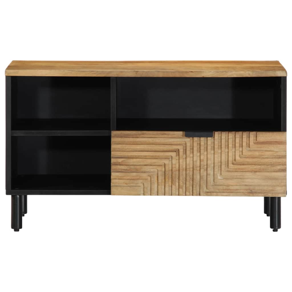 vidaXL TV Cabinet Brown 80x33x46 cm Solid Wood Mango