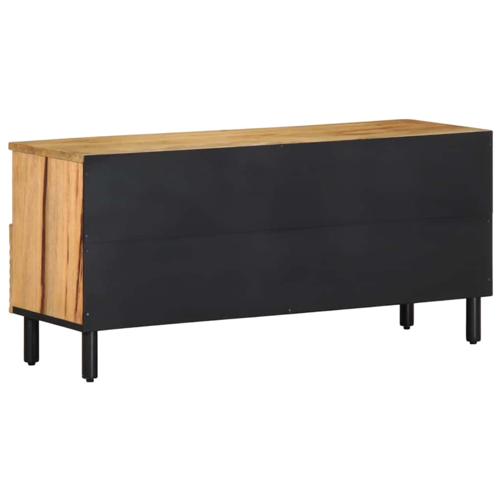 vidaXL TV Cabinet Brown 100x33x46 cm Solid Wood Mango