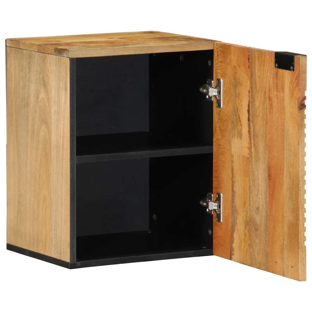Bathroom Hanging Cabinet Brown 38x33,5x48 cm Solid Wood Mango