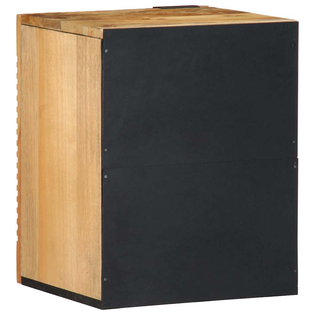 Bathroom Hanging Cabinet Brown 38x33,5x48 cm Solid Wood Mango