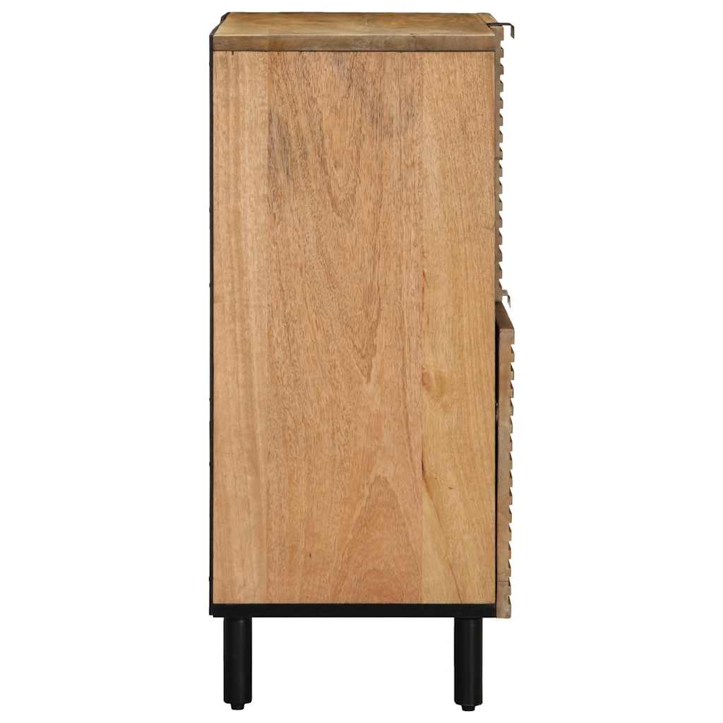 vidaXL Sideboard Brown 80x33x75 cm Solid Wood Mango