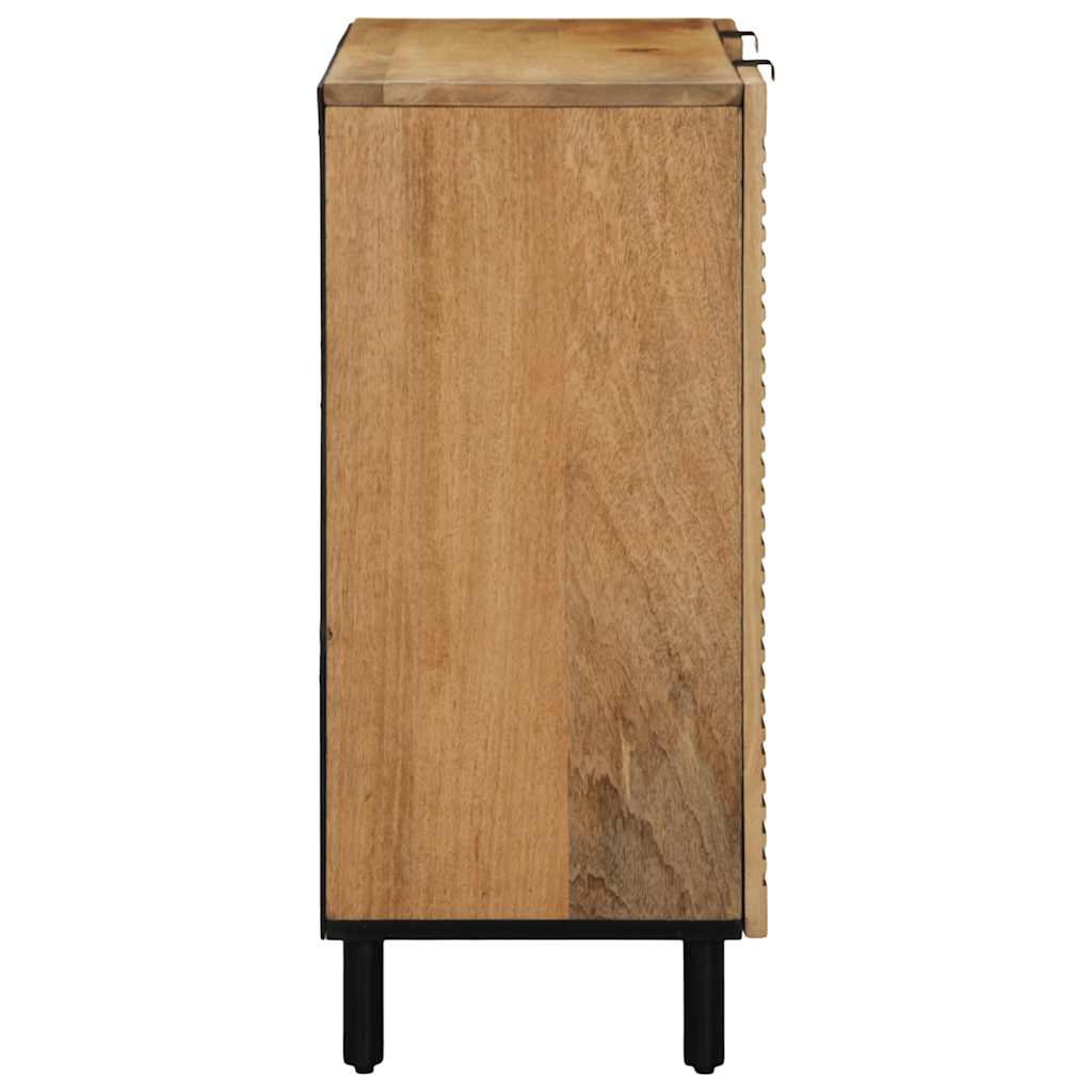 vidaXL Sideboard Brown 90x33x75 cm Solid Wood Mango