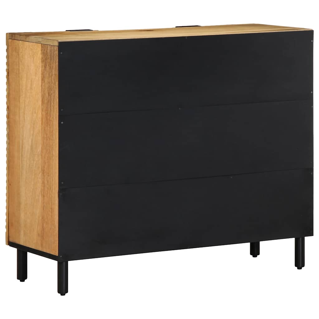 vidaXL Sideboard Brown 90x33x75 cm Solid Wood Mango