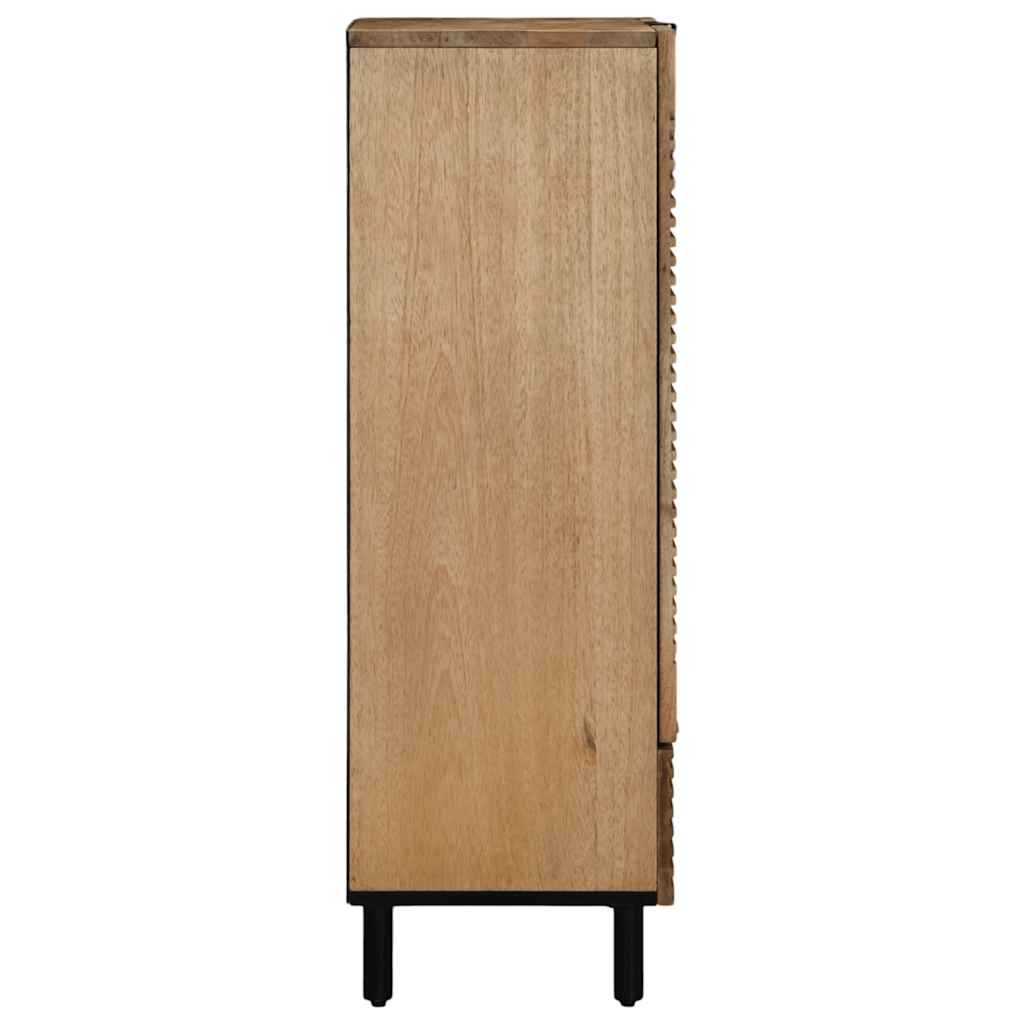 vidaXL Highboard Brown 60x33x100 cm Solid Wood Mango