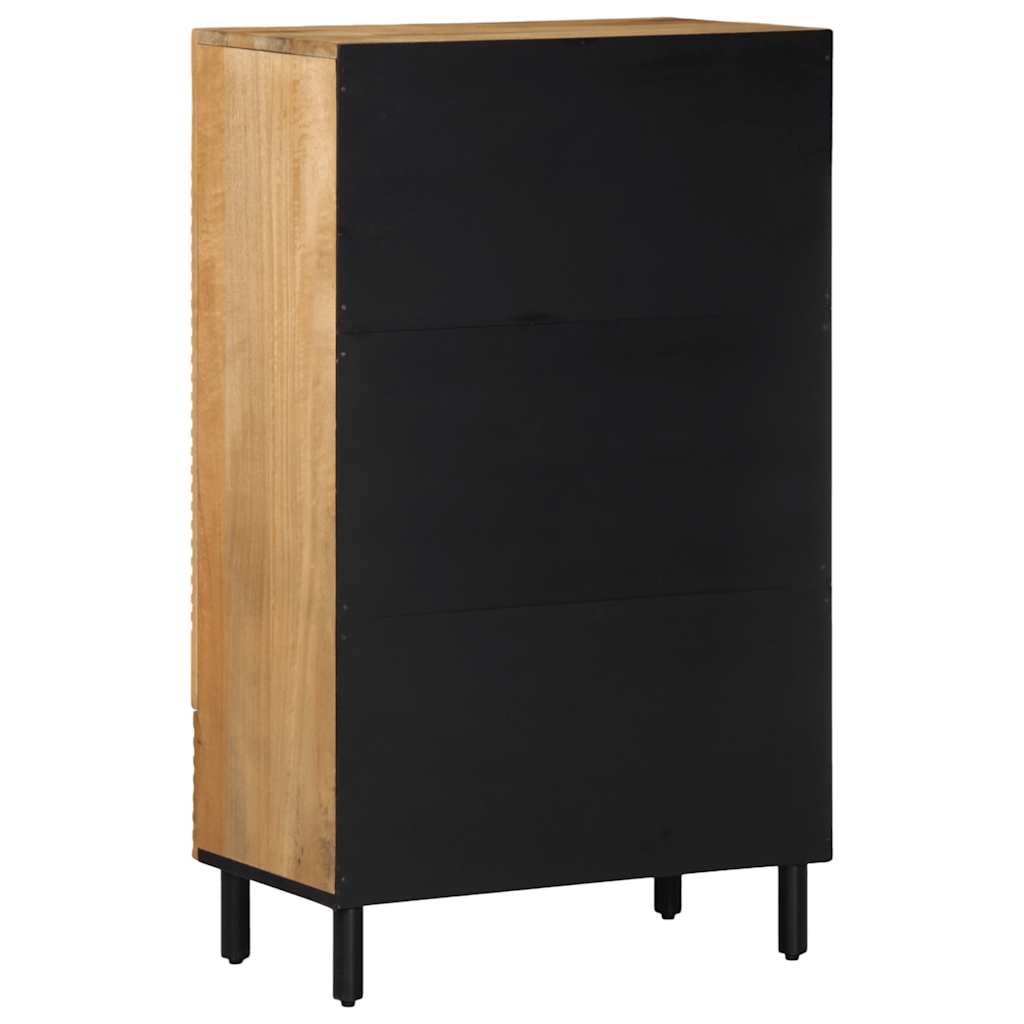 vidaXL Highboard Brown 60x33x100 cm Solid Wood Mango