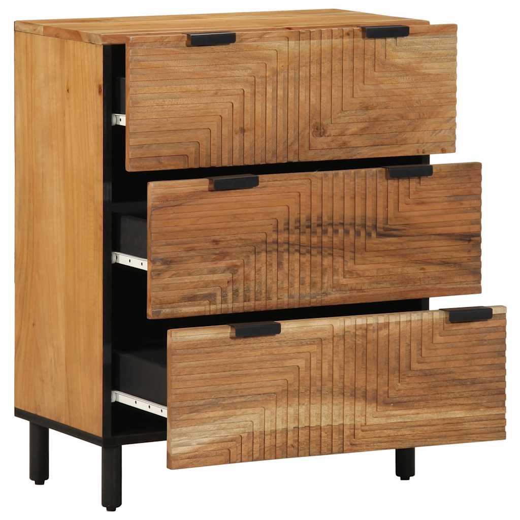 Sideboard 60x33x75 cm Solid Wood Acacia