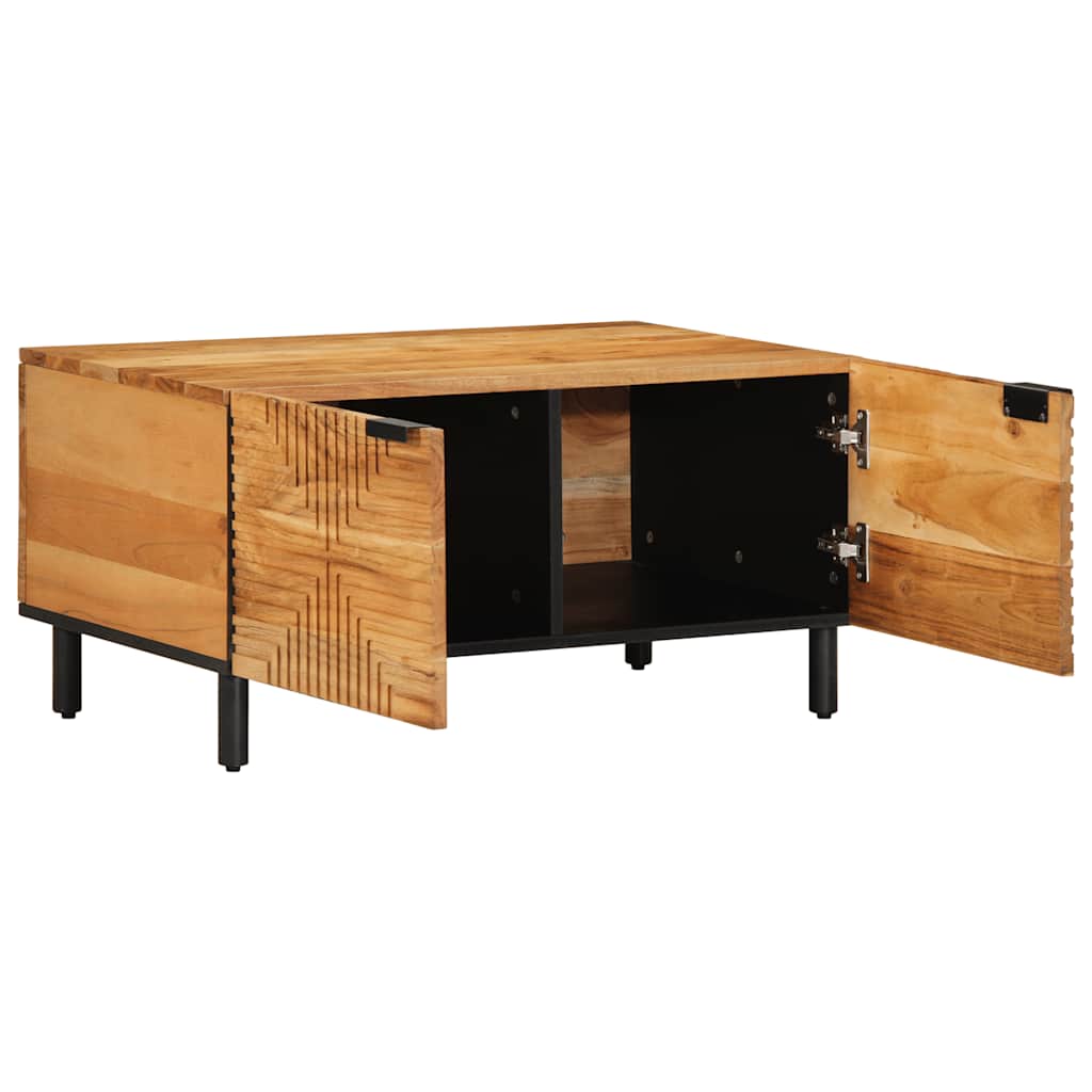 Coffee Table 80x50x40 cm Solid Wood Acacia