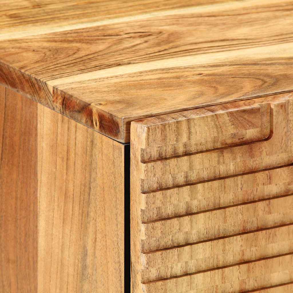 Bathroom Sink Cabinet Brown 62 x 33 x 58 cm Solid Mango Wood