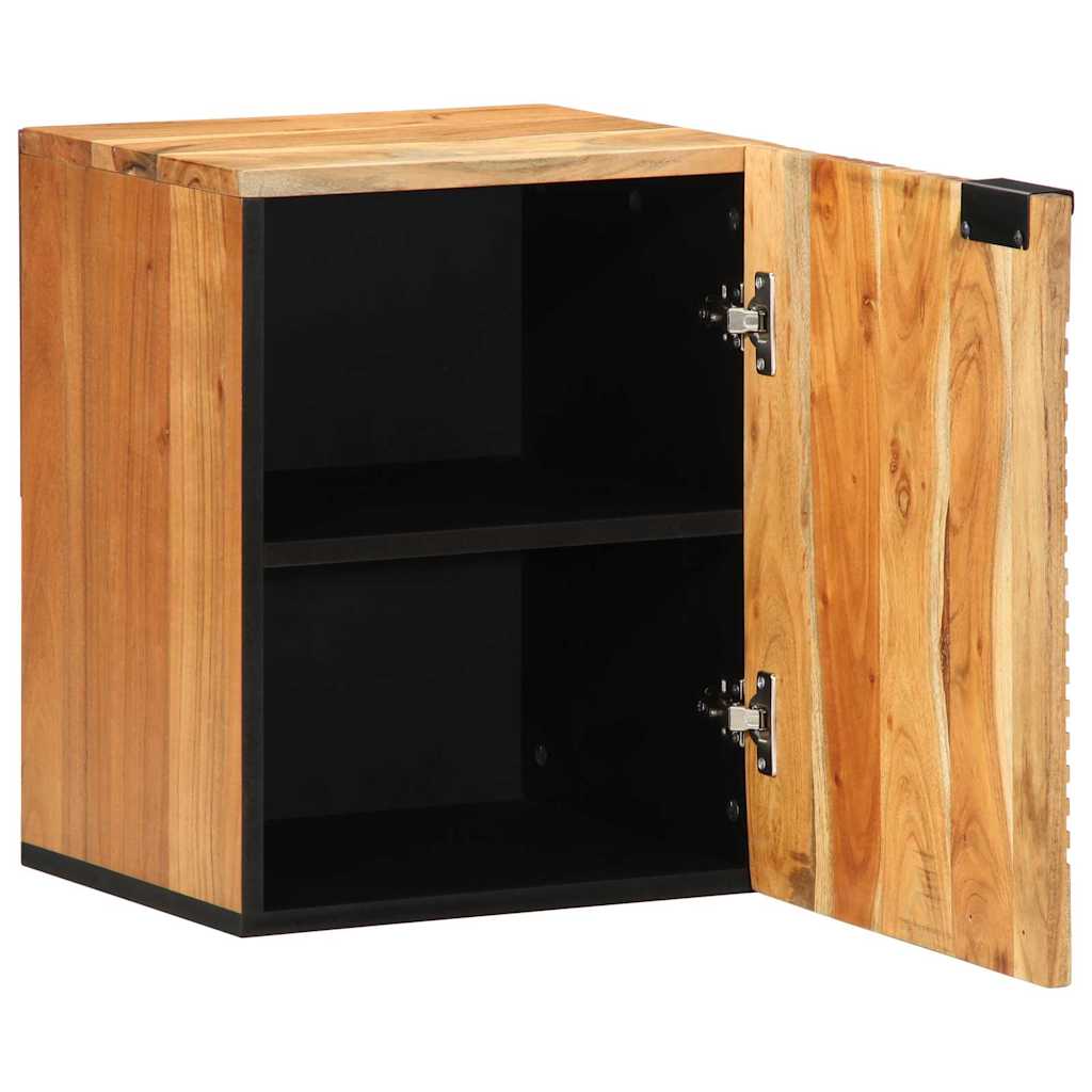 Bathroom Hanging Cabinet Brown 38 x 33 x 48 cm Solid Mango Wood