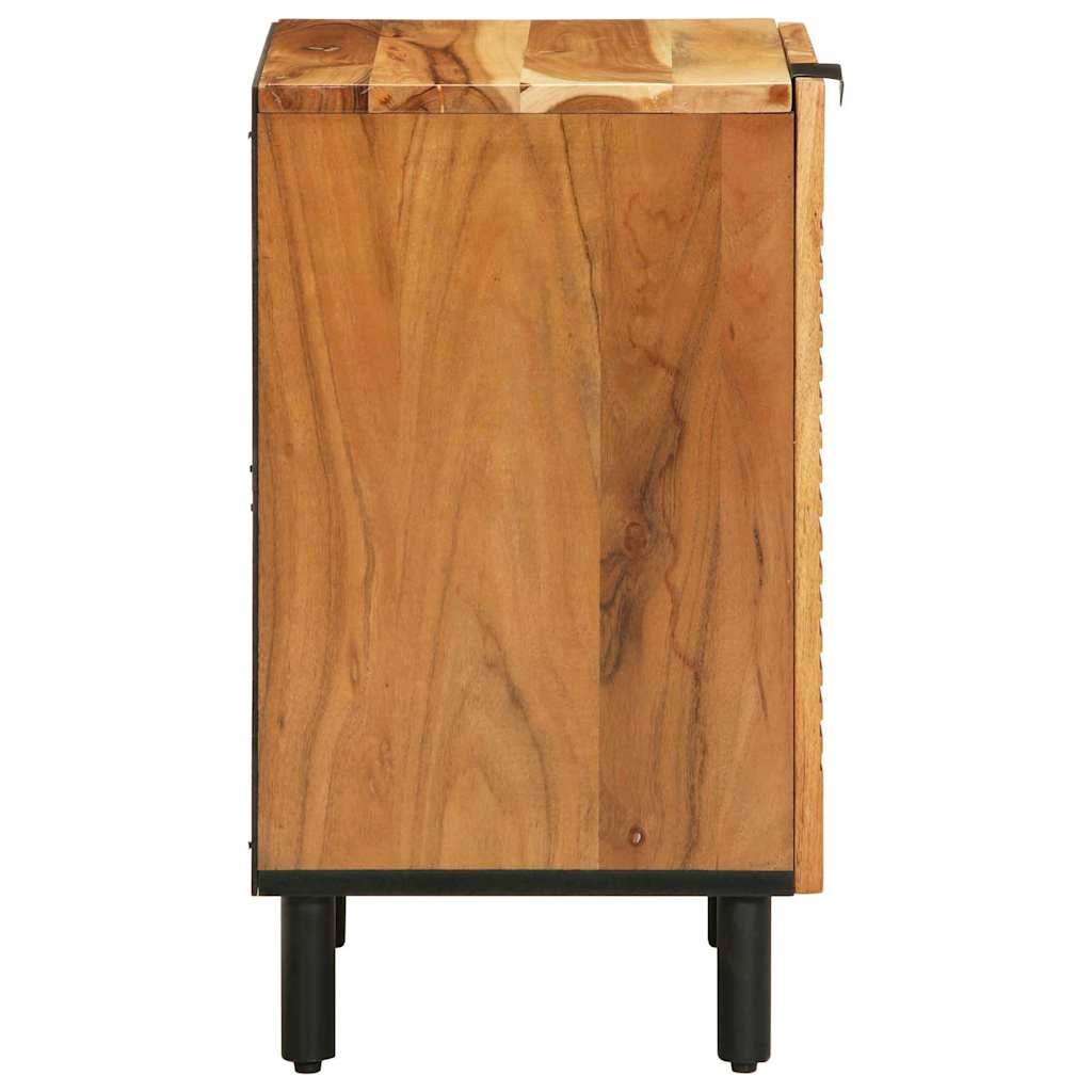 Bathroom Cabinet Brown 38 x 33 x 58 cm Solid Mango Wood