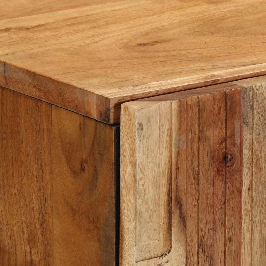 Highboard with Drawer Brown 60 x 33 x 100 cm Solid Mango Wood
