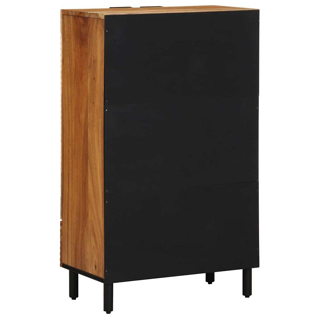 Highboard with Drawer Brown 60 x 33 x 100 cm Solid Mango Wood