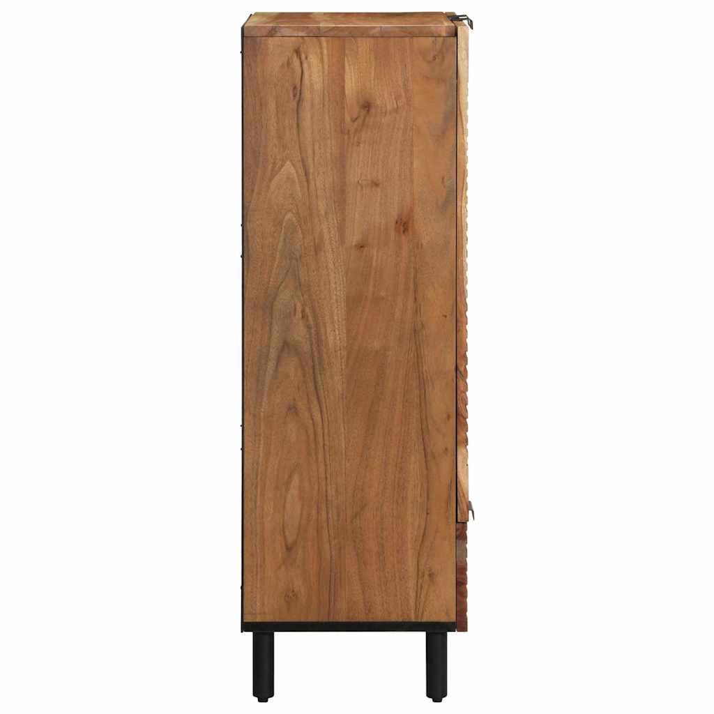 Highboard with Drawer Brown 60 x 33 x 100 cm Solid Mango Wood