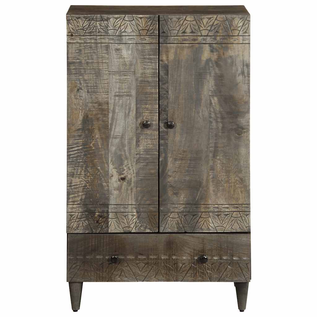 Highboard 60x33x100 cm Solid Wood Mango
