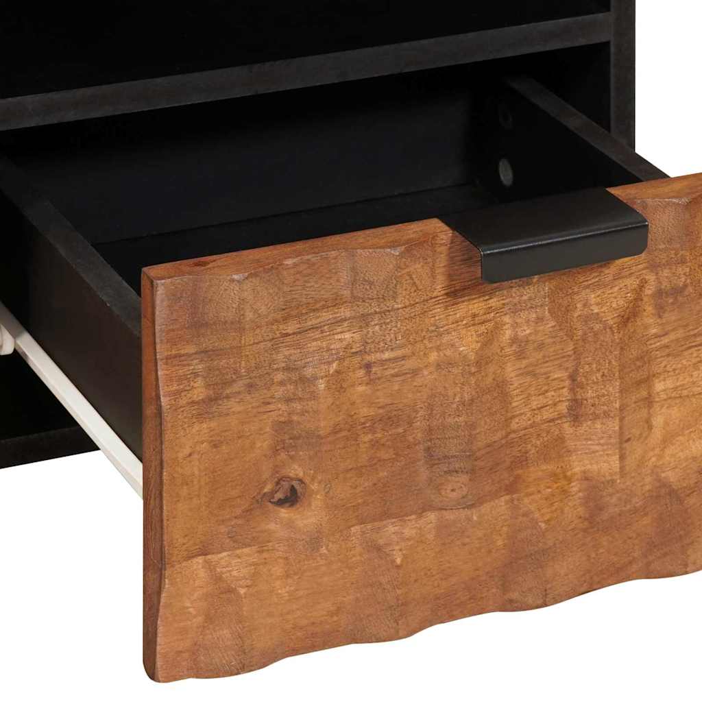 TV Cabinet Acacia Brown Finish 70 x 33 x 46 cm Solid Mango Wood