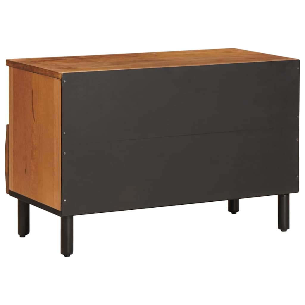 TV Cabinet Acacia Brown Finish 70 x 33 x 46 cm Solid Mango Wood