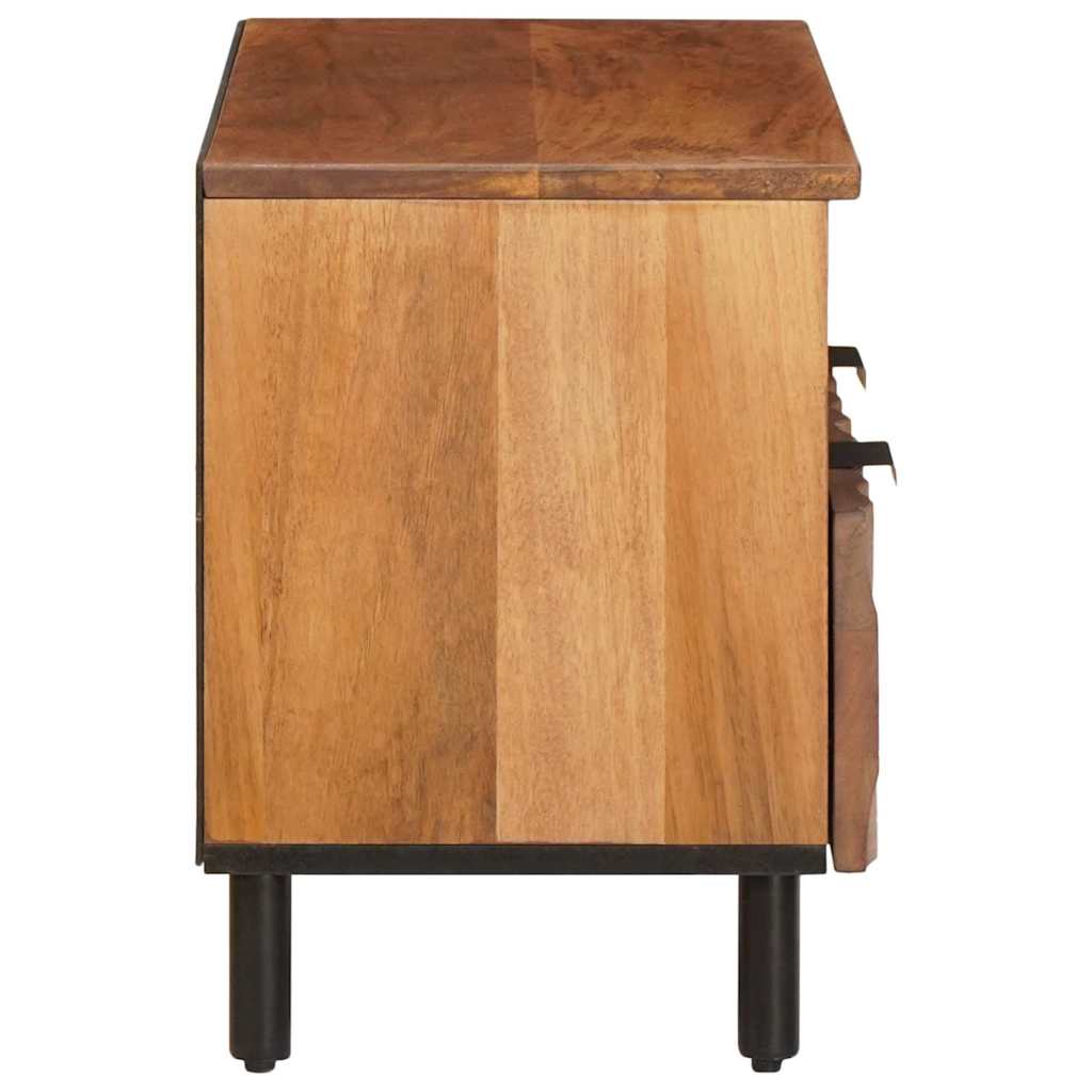 TV Cabinet Acacia Brown Finish 70 x 33 x 46 cm Solid Mango Wood