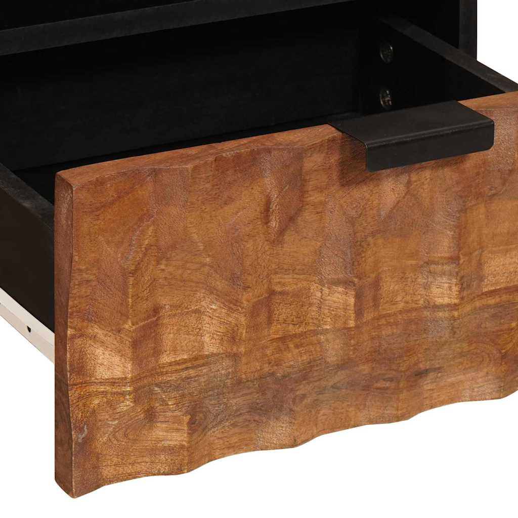Coffee Table with Drawer Brown 80 x 54 x 40 cm Solid Mango Wood